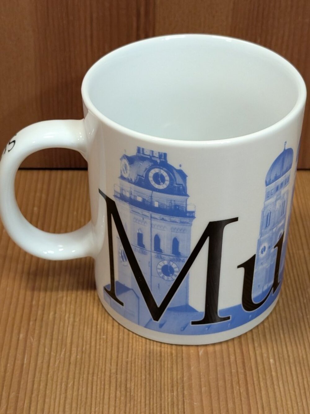 MUNICH Germany Starbucks CITY MUG COLLECTOR SERIES 2000 Coffee Cup 20oz - LNUC